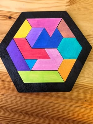 Igra - Sestavi hexagon