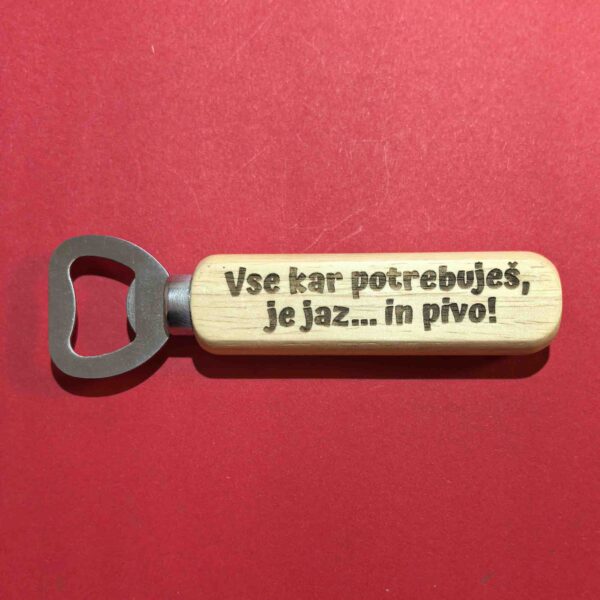 _cuva Podlogovat odpirač - vse kar potrebuješ je jaz in pivo