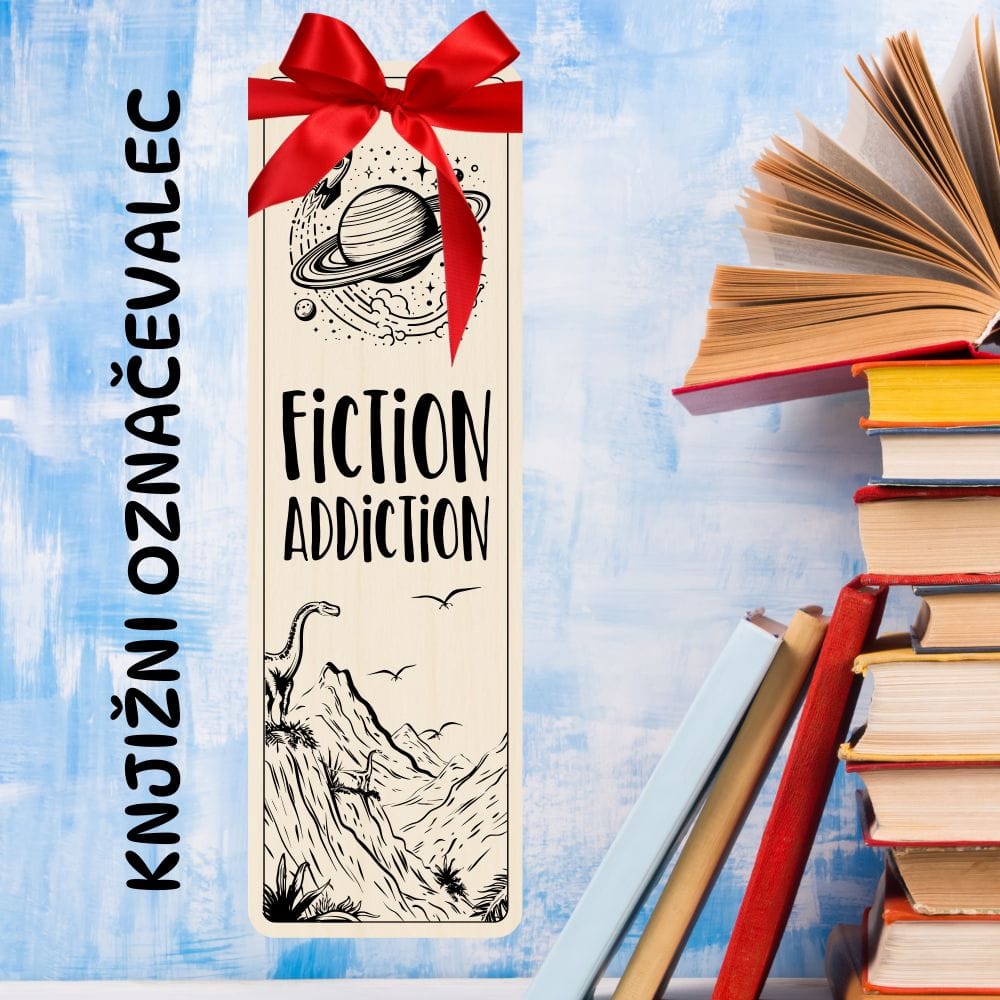 Knjižni označevalec - Fiction addiction