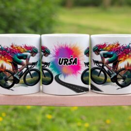 Skodelica - Kolesarka