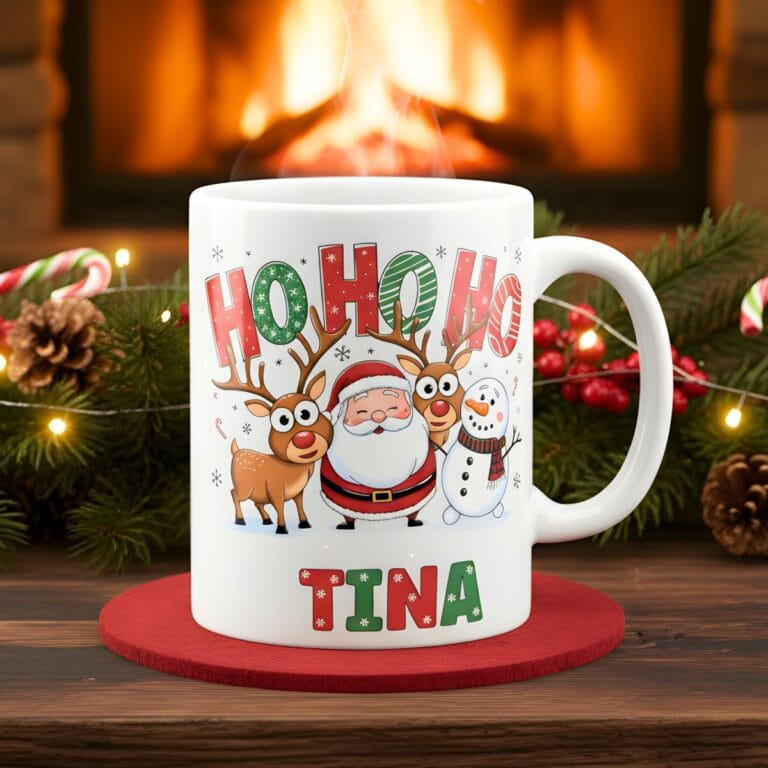 Božična skodelica HoHoHo