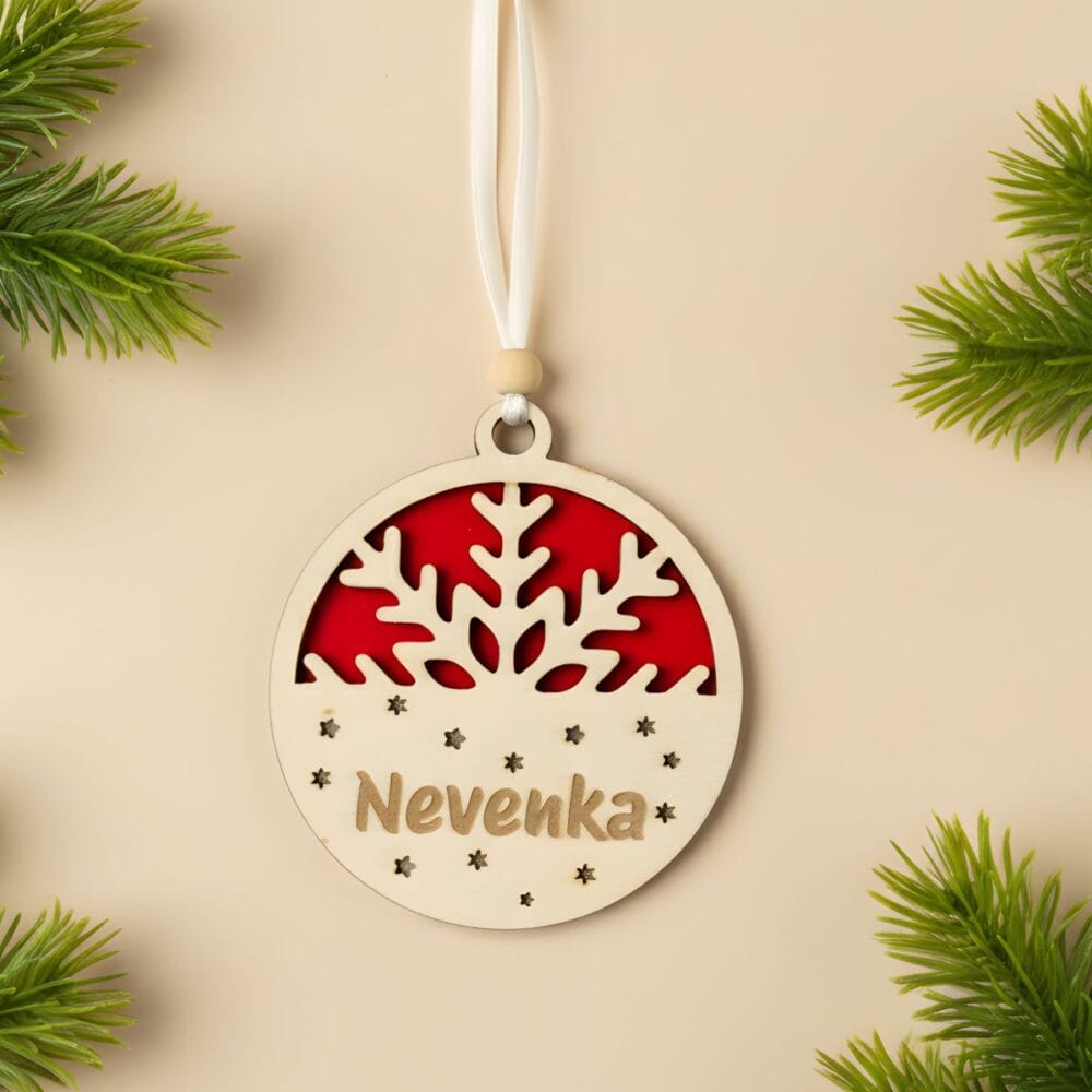 Božični okrasek - Snežinka