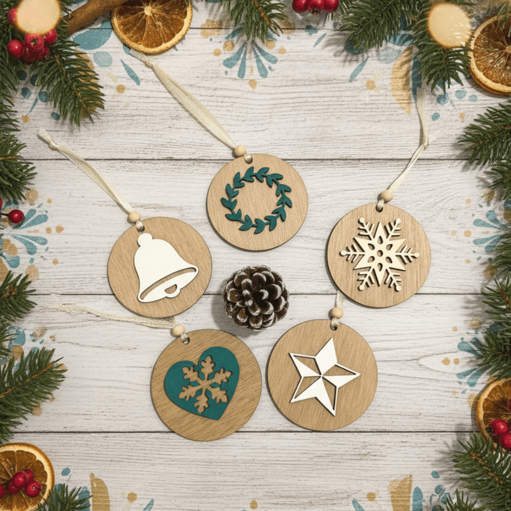 Božični okraski - Zimski set