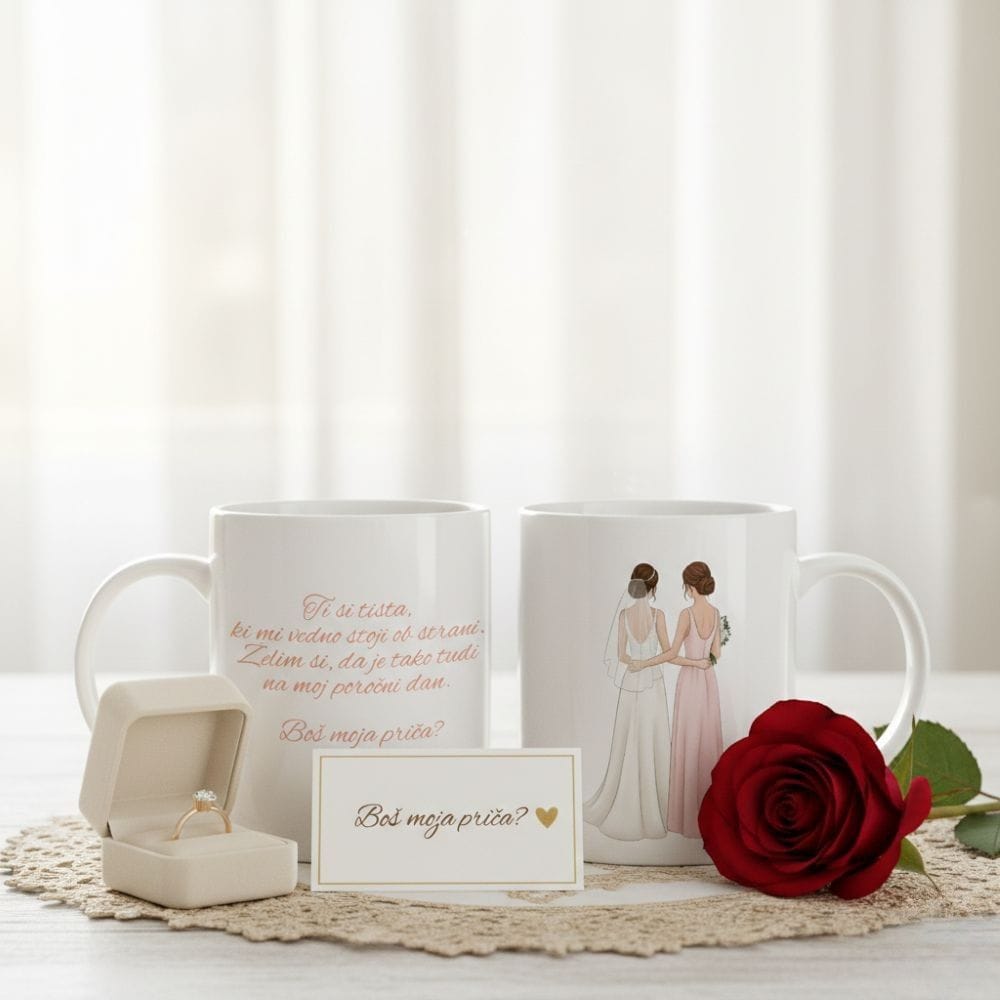 Personalizirana skodelica - Boš moja priča?