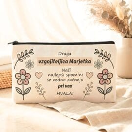 Personalizirana peresnica za vzgojiteljico za shranjevanje pisal